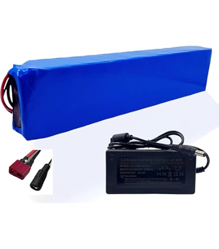 Ebike Charger 36V Battery 6AH Lithiu Batteries For 200W 500W