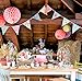 Talking Tables | 13ft | Vintage Floral Paper Bunting Garland, Truly Scrumptious, Mother's Day Decorations For Birthday, Garden Party, Afternoon Tea, Baby Shower, Daughter's Bedroom Décor
