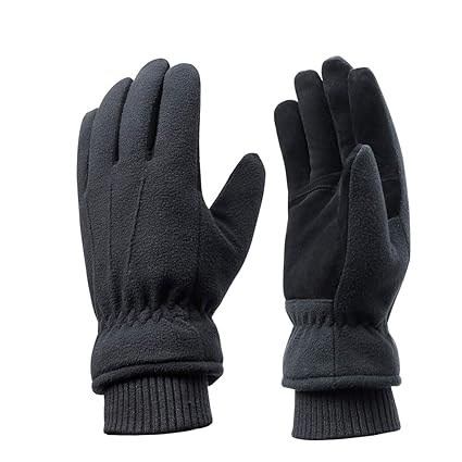 Acdyion Winter 100% Wasserdichte Handschuhe, Warm Futter aus 3M Thinsulate Winterhandschuhe Outdoor Winddicht Thermo-Handschu