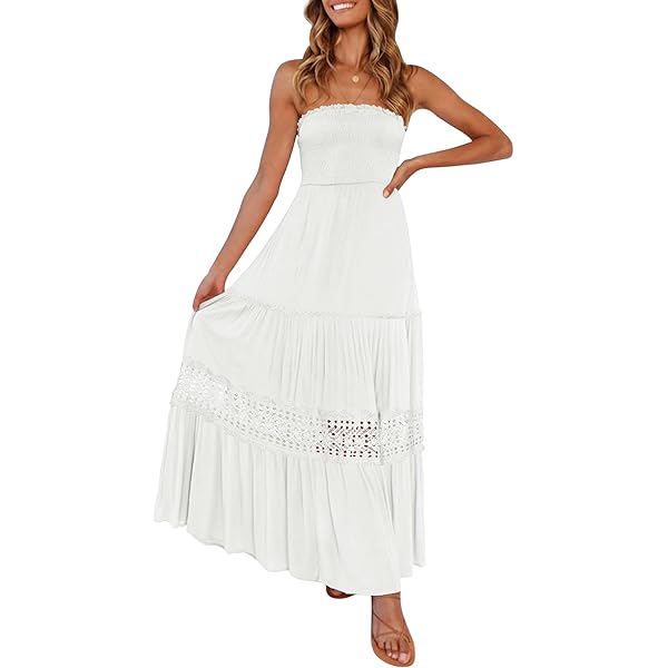chinese dress ladies The Best White Dresses from Amazon main image 0
