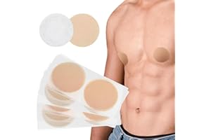 YUNEEHA 100 Pieces Disposable Nipple Covers for Men, Anti Chafing Stick Protector for Runners Sports Gym