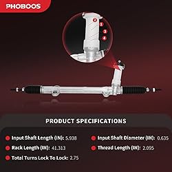 PHOBOOS Electric Power Steering Rack and Pinion