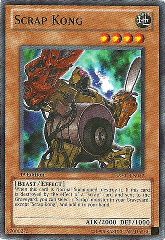 Yu-Gi-Oh! - Scrap Kong (EXVC-EN032) - Extreme Victory - Unlimited Edition - Common