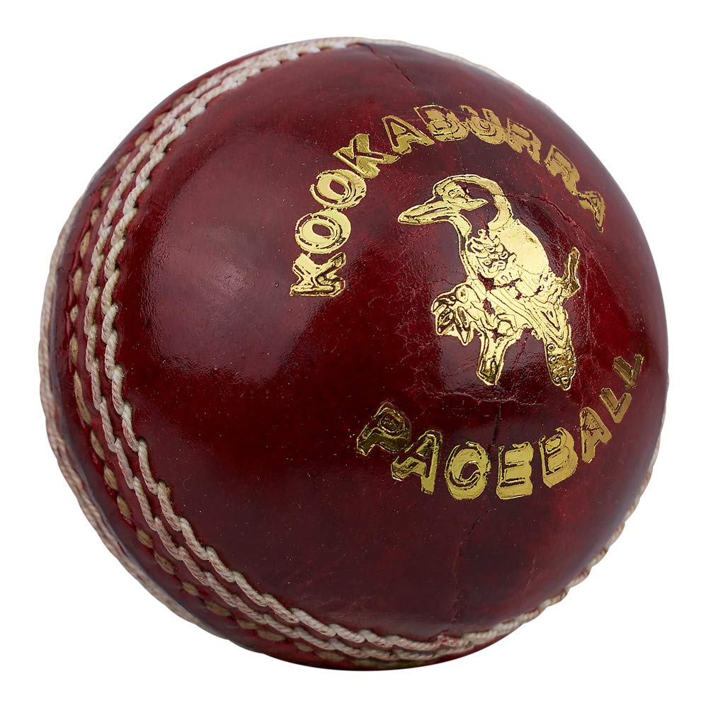 Kookaburra Paceball Cricket Ball 5.5oz, Red, Mens