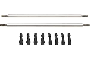 MEUS RACING 1/10 Links Steel Chassis Links Kit for Traxxas TRX4 Axial SCX10 Tamiya CCO1 Redcat Gen8 1/10 RC Crawler (130mm)