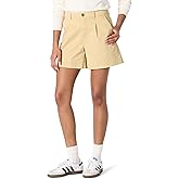 Amazon Essentials Women's High-Rise Relaxed-Fit A-line Elastic Back Shorts