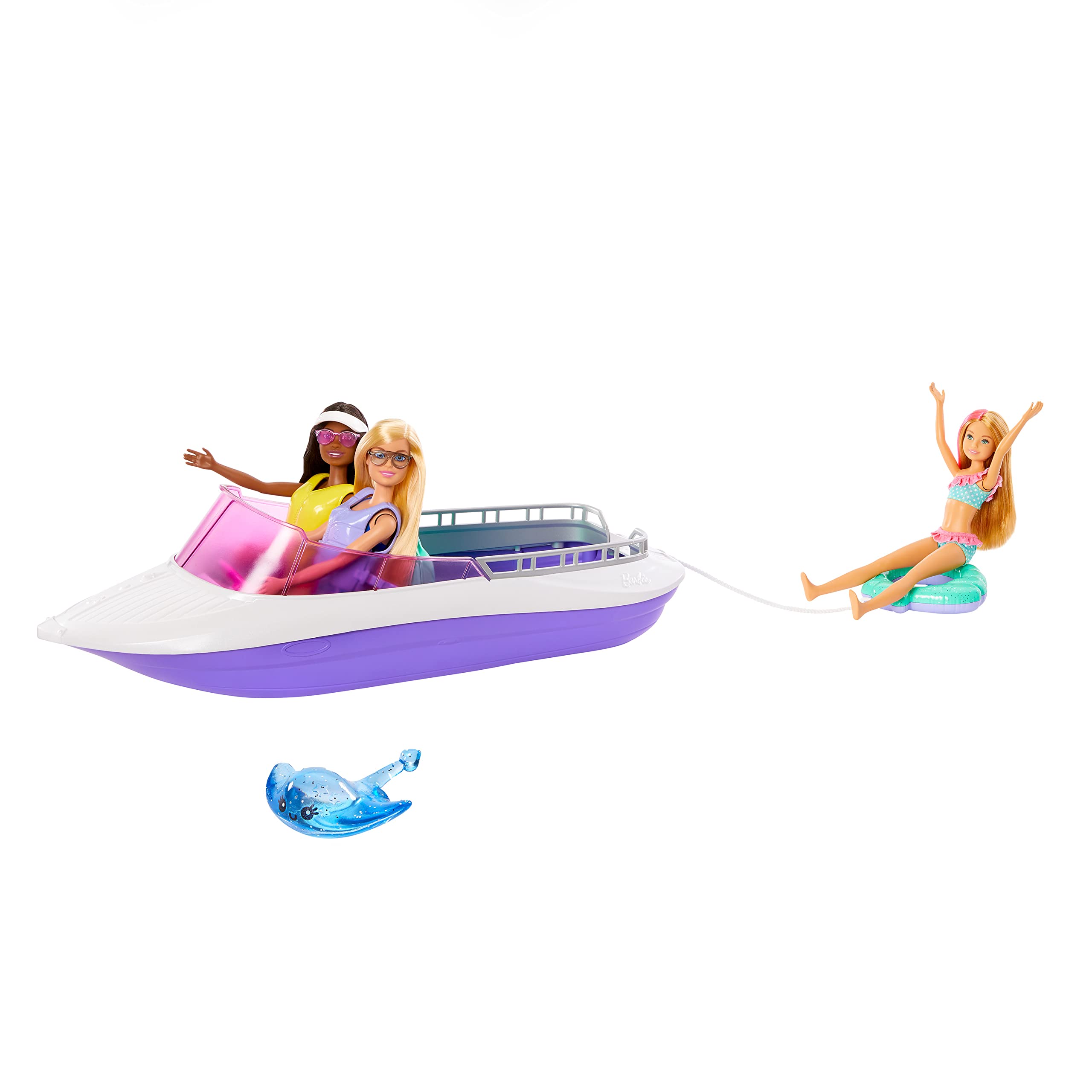 Barbie Mermaid Power Dolls, Boat and Accessories