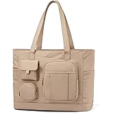 LOVEVOOK Laptop Tote Bag for Women Work, Teacher Tote & Nurse Bags with Zipper for Travel, Daily, College, Womens Purse