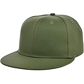 Lids Blank Full Court w/Colored Under Visor Fitted Cap Olive/Camo 7 3/4