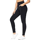 Dragon Fit Women's Stretchy Jeggings with Pockets High Waisted Skinny Jeans Pants Tummy Control Jean Leggings