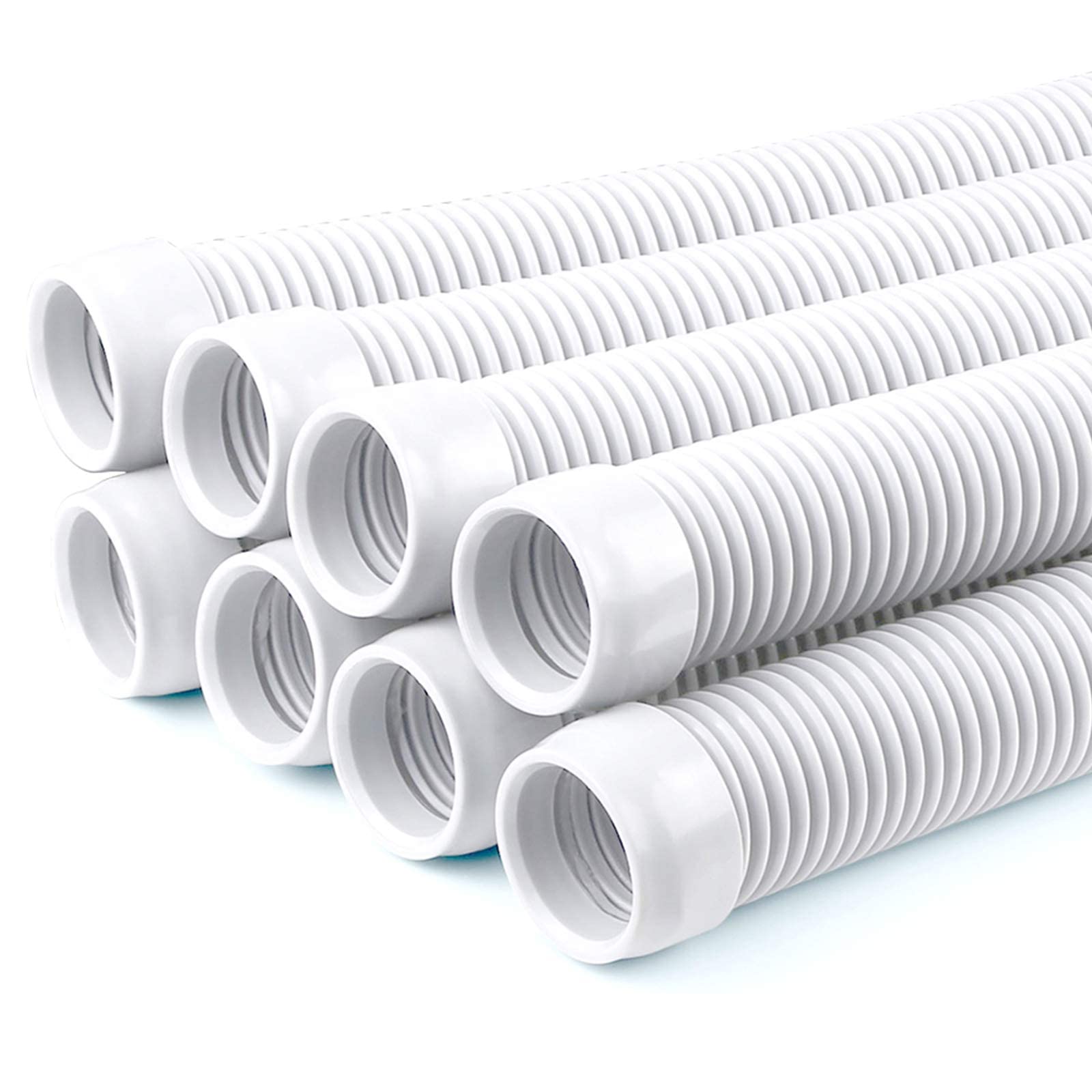 Photo 1 of POOLWHALE Vacuum Hose/Replacement Pool Hose -1.5” 8 Hoses for Pool,Spa