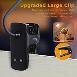 Akynite 3W Rechargeable Clip On Reading Lamp Type C 5 Colours 5 Brightness view 4
