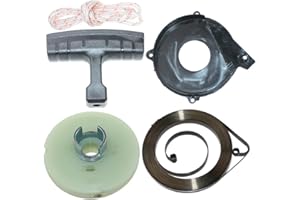 Starter Pulley Spring,Cord Fit for Jonsered 820,920,930,930 Super,503484801,503102401,503102404.