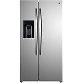 Kenmore 36" Side-by-Side Refrigerator with Freezer - Accela Chill, Water & Ice Dispenser, Adjustable Glass Shelves, ENERGY ST