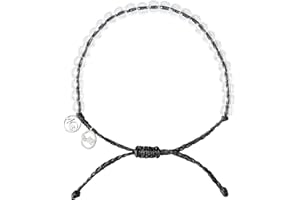 4ocean Beaded Bracelet - Removes 1 Pound of Ocean Plastic - Handcrafted, Adjustable Unisex Recycled-Jewelry - Supports Marine Life Conservation Through Ocean Plastic Removal