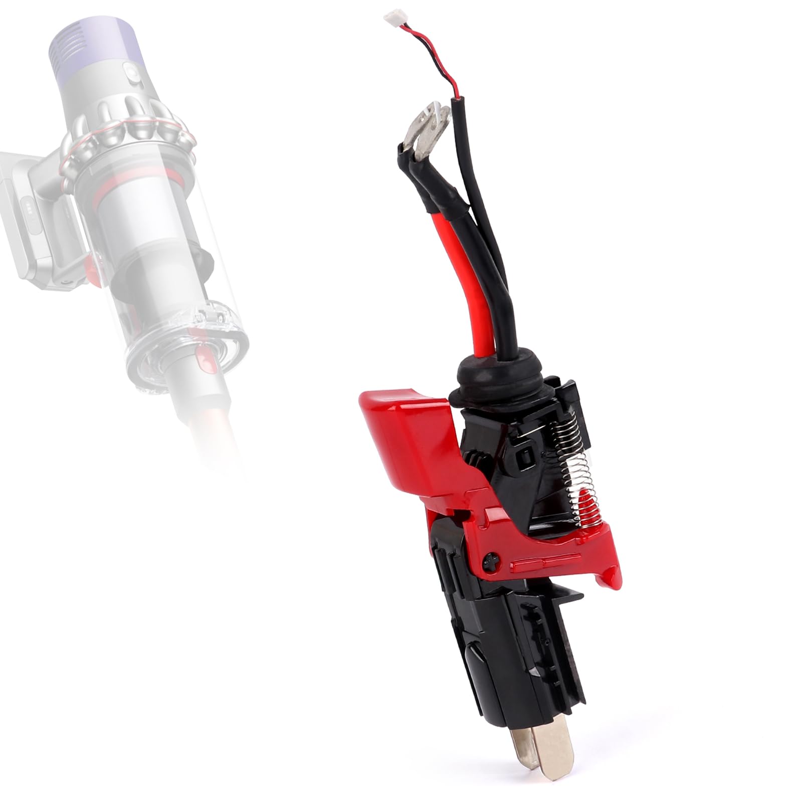 Photo 1 of Upgraded Trigger Switch Assembly Replacement for Dyson V10 SV12 Vacuum Cleaner, Upgraded Power Button Replacement Parts
