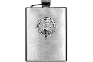 MacGregor Scottish Clan Stainless Steel 8oz Flask