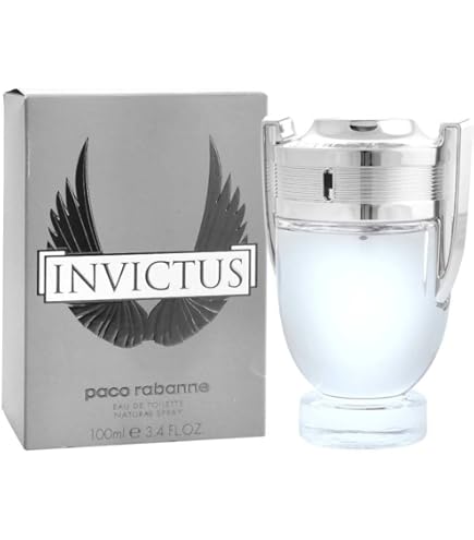 Amazon.com : Invictus by Paco Rabanne Eau De Toilette Spray 3.4 oz