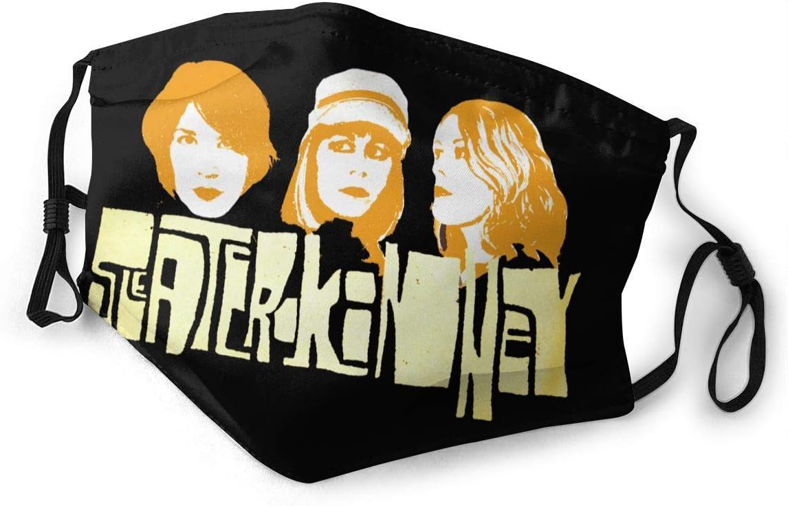 Sleater Kinney Mask With Activated Carbon Filter, Adjustable Reusable Dust Mask From Dust, Pollen, Pet Dander