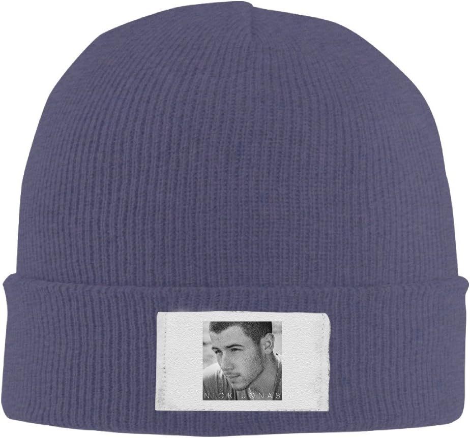 Nick Jonas Unisex Cool Flexible Skullies Winter Toboggan Cap