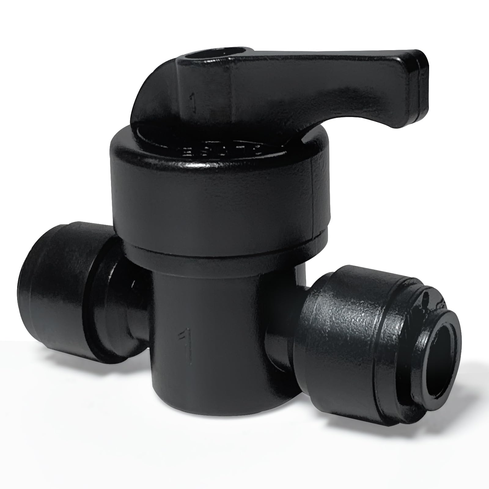 Photo 1 of 10 Pack Quick Connect 1/4" Drip Irrigation Shut Off Valve, Universal Drip Irrigation Tubing Coupling Valve, Leak Free Connector Locking Fitting for Sprinkler or Drip Irrigation System