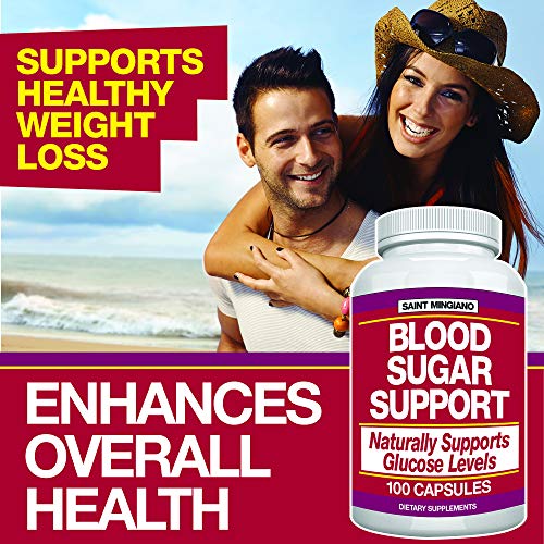 Blood Sugar Support Naturally Supports Glucose & Immunity 100