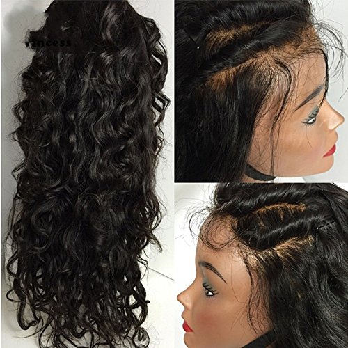 Full Lace Human Hair Wigs for Black Women Brazilian Virgin Hair Water Wave Lace Front Human Hair Wigs Glueless Full Lace Wigs