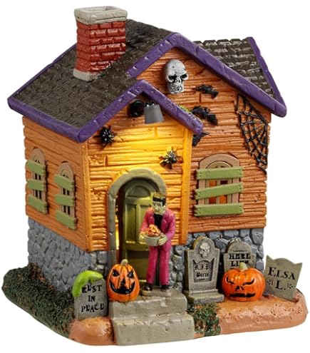 小物 ELECTRIC COTTAGE Amazon.com: LEMAX Village Collection - Spooky Town Wanda's