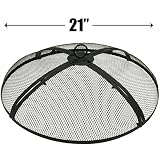 EasyGoProducts EGP-FIRE-001 EasyGo 21 INCH Round Pit Cover - FIRE Screen PROTEC, 21", None