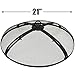 21 INCH ROUND FIRE SCREEN FIRE PIT COVER FIRE SCREEN PROTECTOR