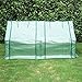 CO-Z Portable Greenhouse Mini Hot House with PE and Non-Woven Cover, Waterproof Cloche Greenhouse and UV Protected Greenhouse Tent, 5.9 x 3.0 x 3.0 Feet.