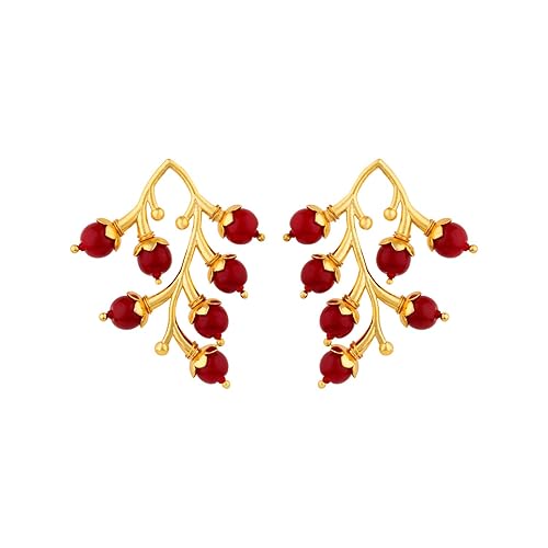 Blooming Beads Grapevine Earrings Jewellery For Women