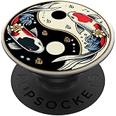 Yin Yang Koi Fish Design PopSockets Adhesive PopGrip
