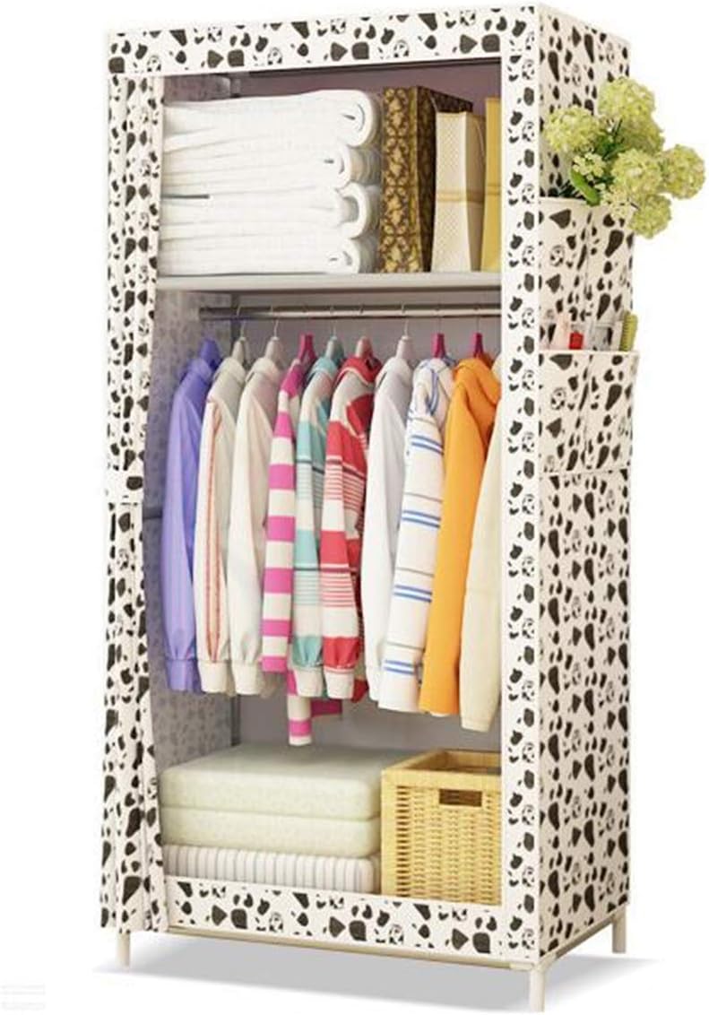STEAM PANDA Storage Wardrobe Cloth Wardrobe Bedroom Furniture Cupboard Clothes Storage Organiser - 150 * 70 * 45cm