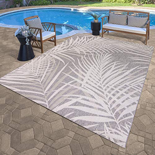 Gertmenian 21956 Outdoor Rug Freedom Collection Coastal Themed Smart Care Deck Patio Carpet