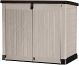Keter Store It Out Pro Garden Storage Shed 1200L Beige Brown Weather Resistant