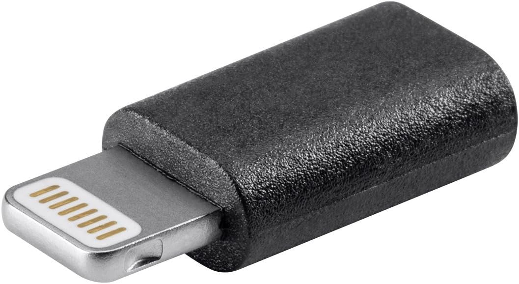 Monoprice Lightning Cable for Apple iPhone, iPad, iPod - Black (112950)