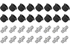 MECCANIXITY Speaker Grill Guides Plastic Ball and Sockets Type 6mm Dia for Speaker Parts Accessories Pack of 16
