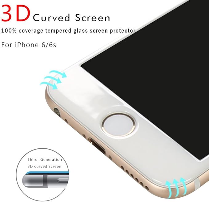 Cristal templado curvo iphone 6