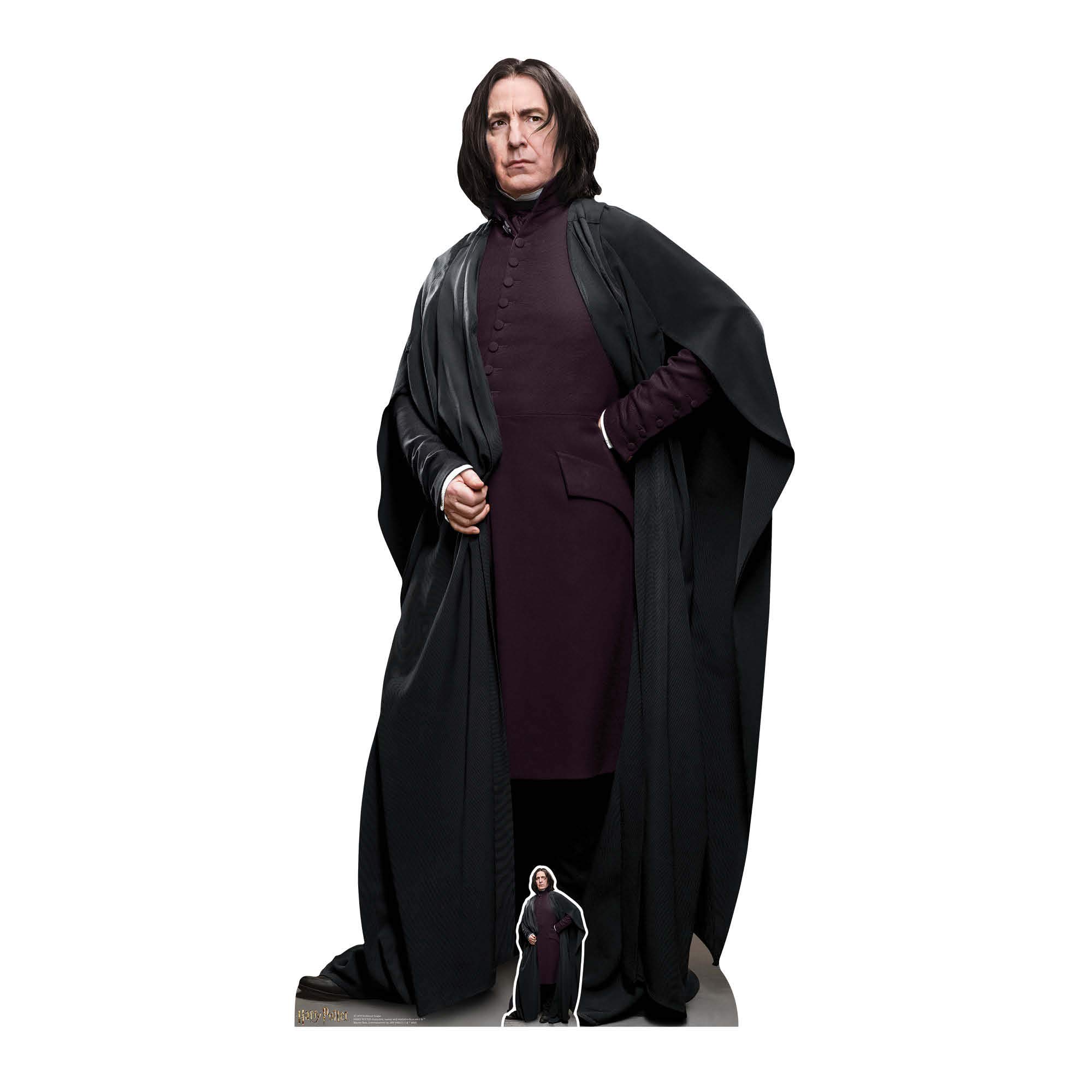 Star Cutouts SC1470 Professor Snape Lifesize Wizard Cardboard Cutout – Official Harry Potter Gift for Collectors, Parties & Room Décor