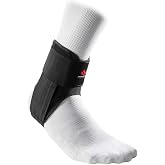 McDavid Stealth Lace-Free Ankle Brace, Lightweight Support and Stability with Flex-Support Stays for Cleats, Men and Women
