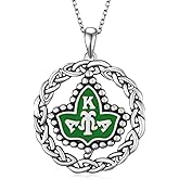 Fuguangju Aka Sorority Gifts for Women 925 Sterling Silver Aka Necklace Jewelry Aka Sorority Pendant for Women