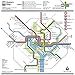 New York Puzzle Company - Transit Maps DC Metro Map - 500 Piece Jigsaw Puzzle for Adults