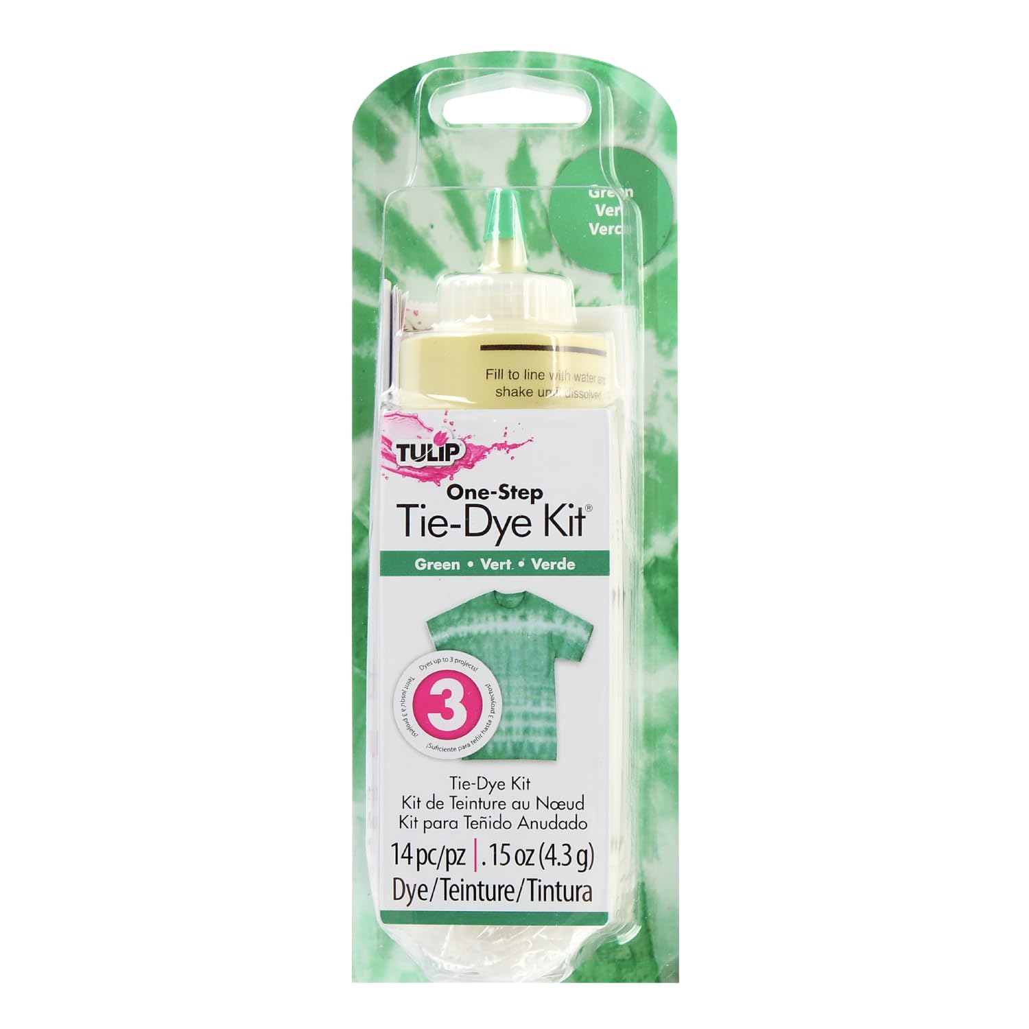 Tulip One-Step Tie-Dye Kit 1 Color Green, Size, 21546