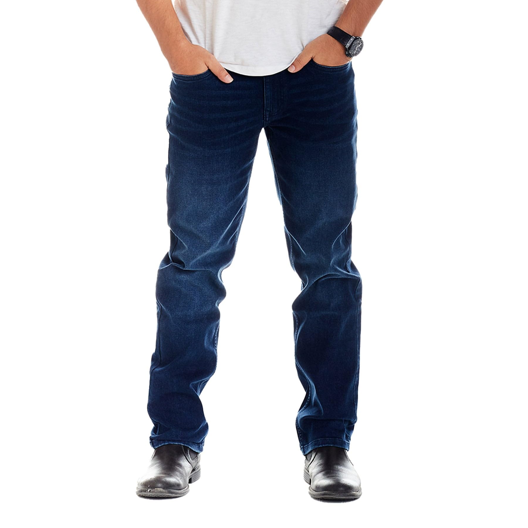 The Perfect Jean TPJ Mens Athletic Fit Jean (Knight - Dark Blue, 34x30)