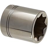 Williams ST-830 1/2 Drive Shallow Socket, 8- Point, 15/16-Inch