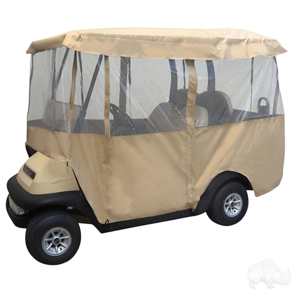 CartPartsUSADeluxe 4 Sided Golf CART Enclosure (for 88" Tops)