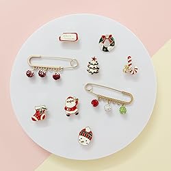 Christmas Shoe Charms for Clog Sandals Women, Xmas