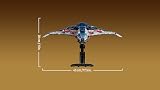 LEGO Marvel Quinjet 76325 Avenger Plane with 5 Minifigures Iron Man Black Widow view 7