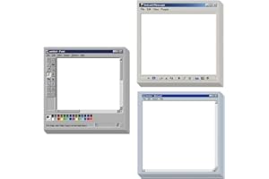 WIXGAOTK 3 Pack Retro Tech Sticky Notes Pad 3x3 Inch Creative Notepad with Vintage Computer Prints for Office Desk Accessorie